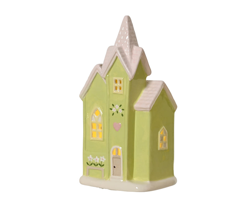LED house porcelain - sold separately