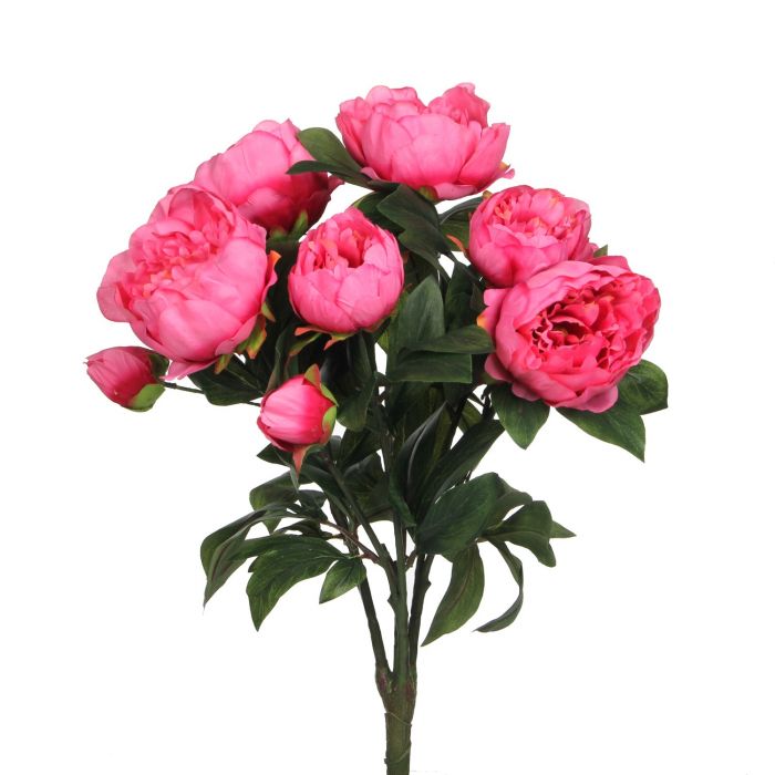 Artificial Peony Rose Flower Bouquet (H55cm)