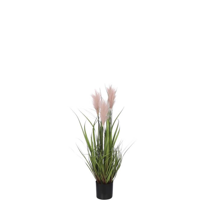 Artificial Plume Grass Plant (H80 xD 35cm)