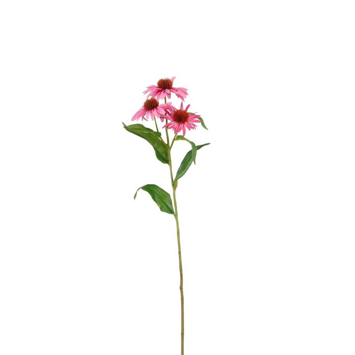 Artificial Echinacea Decorative Flower - Pink (62cm)