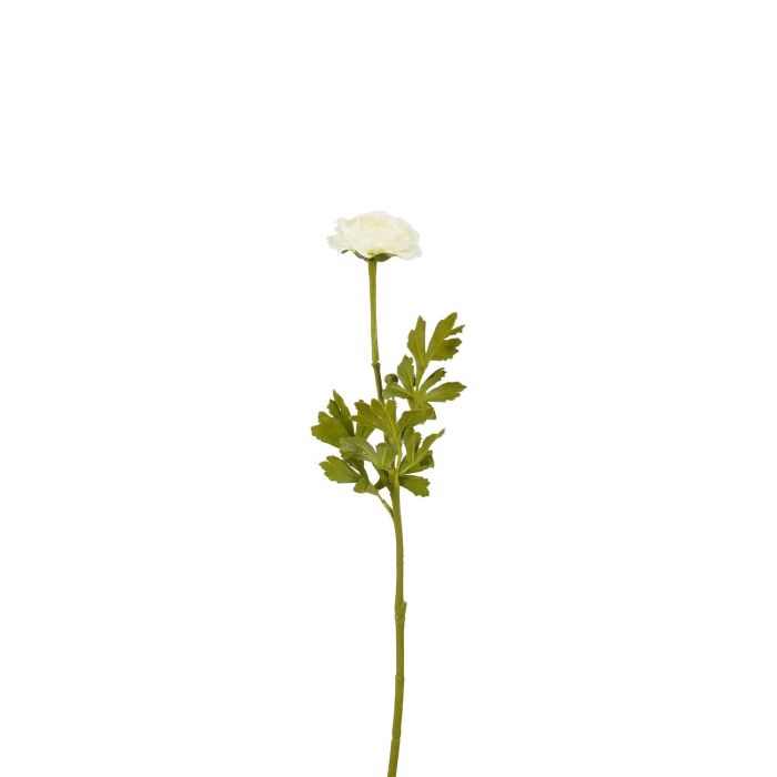 Artificial Ranunculus Decorative Flower - Cream