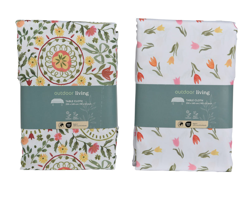 Tablecloth flower print outdoor - sold separately