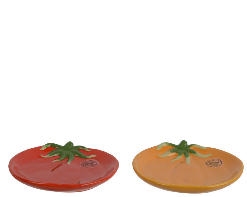 Plate dolomite tomato - sold separately