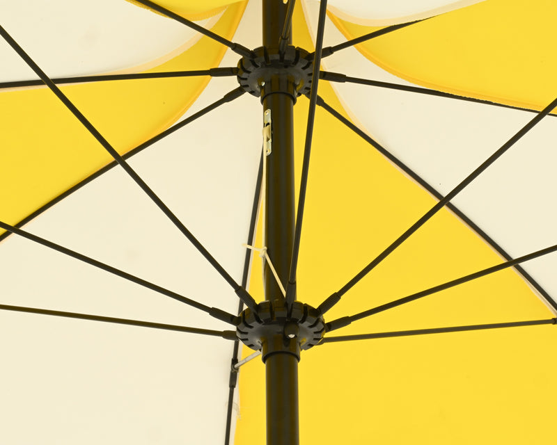 Parasol outdoor yellow