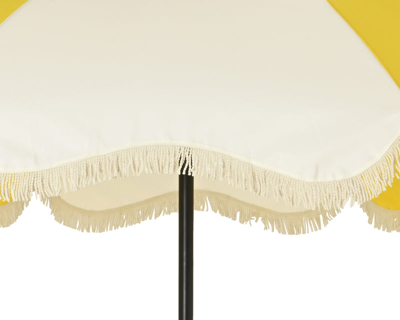 Parasol outdoor yellow
