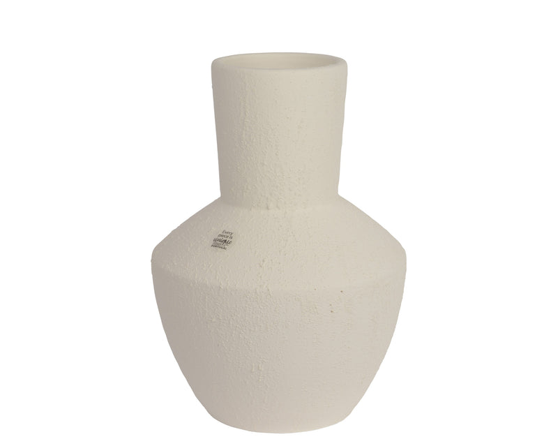 Vase terracotta sand