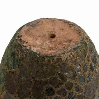 Volcano pot round green (H48xD56cm)