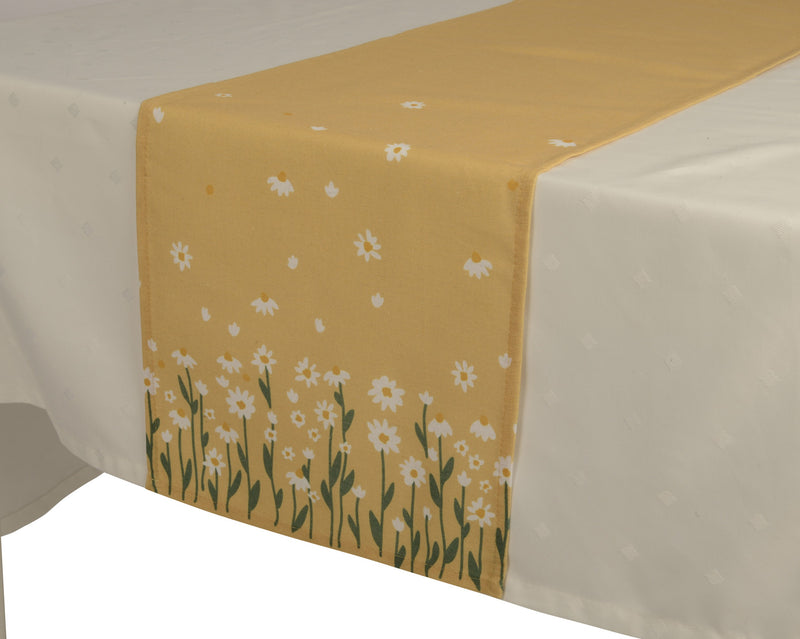 Tablerunner daisy