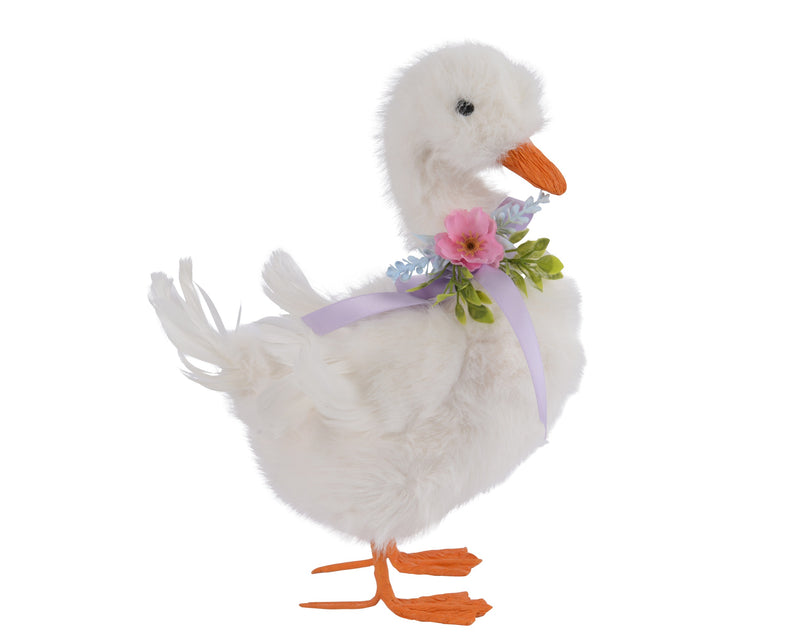 Duck polyester flower bow -