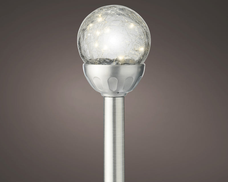 Solar stake light