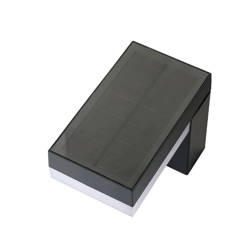 Lumino - Premium Solar Wall Light - Stainless Steel