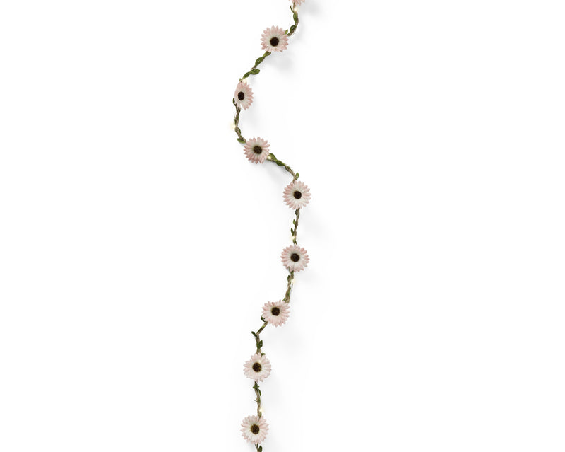 Flower Garland with Micro LED lights - Battery Operated - Sold Separately