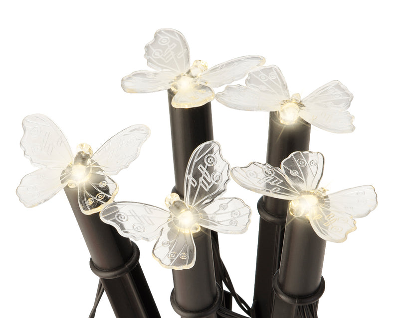Lumino - Solar Stake with butterflies/bees