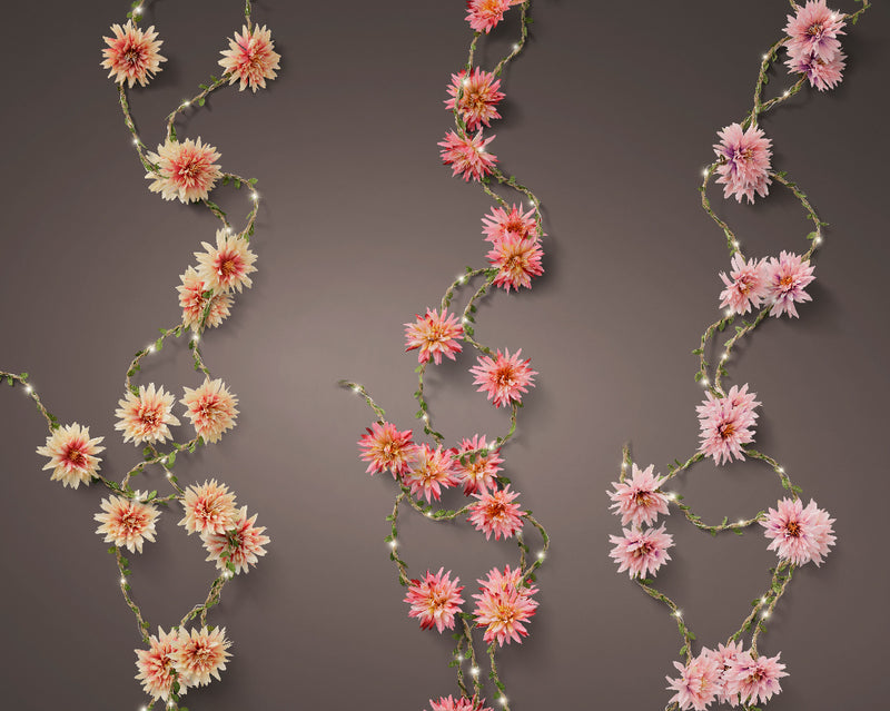Lumino Micro stringlight with flowers