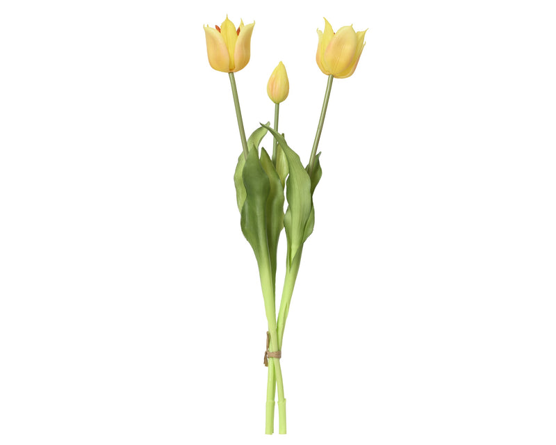 Tulip real touch yellow