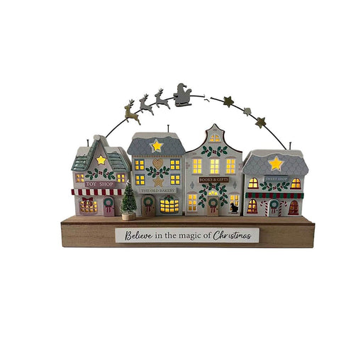 Believe in the Magic LED Christmas Shop Block