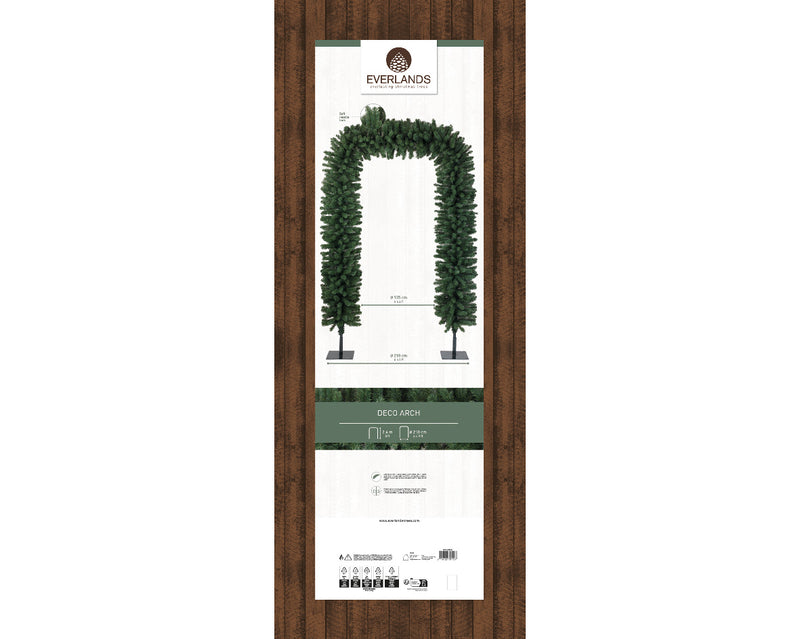 8 Foot Imperial Christmas Arch (240cm)