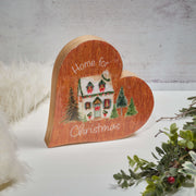 Large Christmas Mango Wood Block