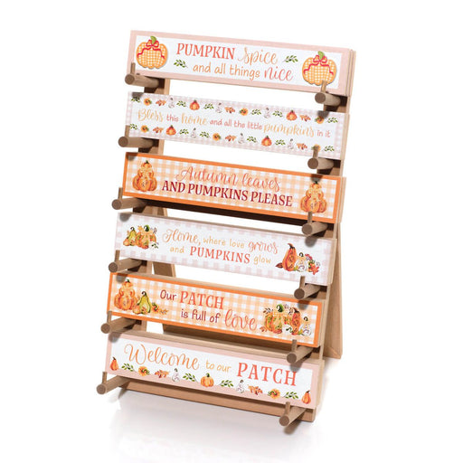 Harvest Home wooden tabletop block – alternate view – Richard Lang