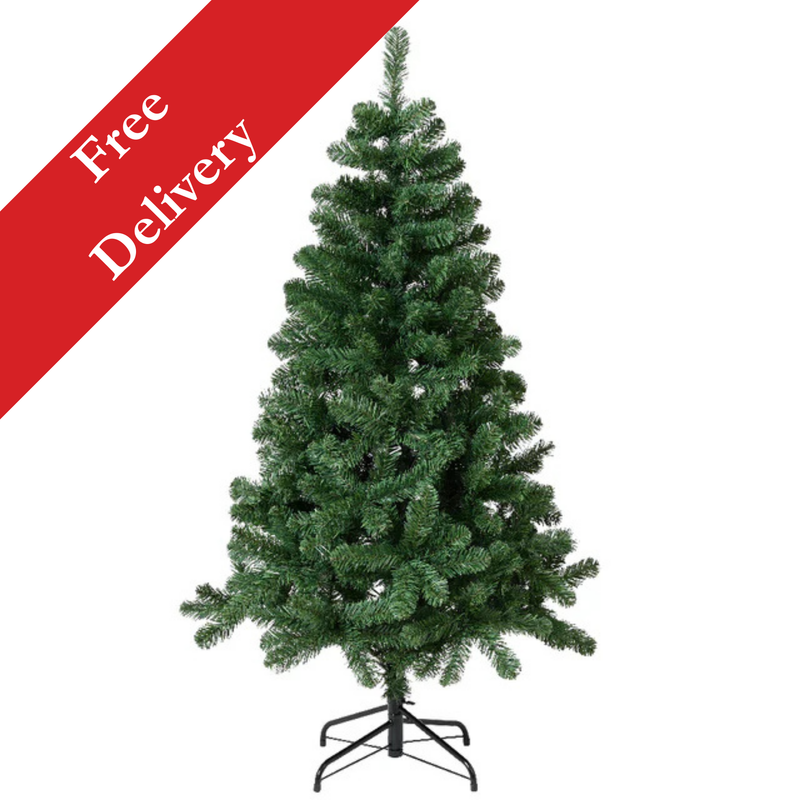 8 Foot Greenwood Pine Artificial Christmas Tree (147cm x 240cm)