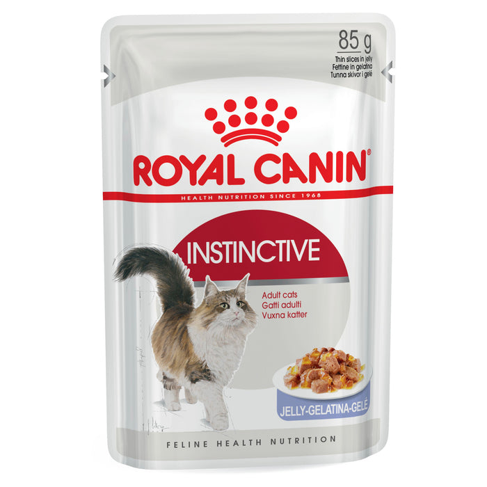 Royal Canin Instinctive in Jelly Adult Cat Food Pouch 85g