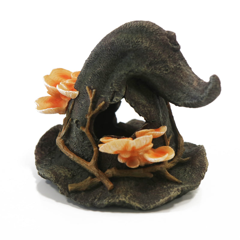 Betta Witches Hat with Flowers Aquarium Ornament
