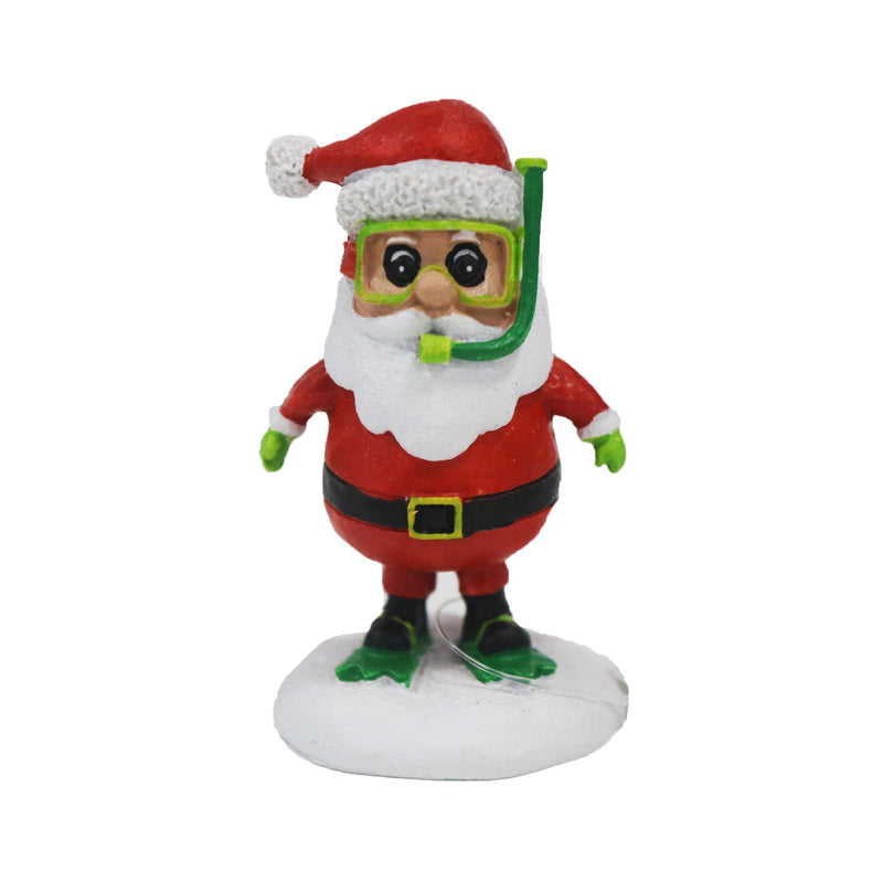 Betta Scuba Santa Aquarium Ornament