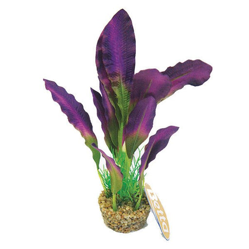 Betta Choice Purple Silk Aquarium Plant with Sand Base 20.3cm (8")