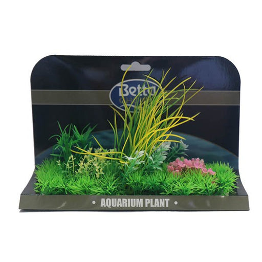 Betta Choice XL Plant Mat - Green & Pink