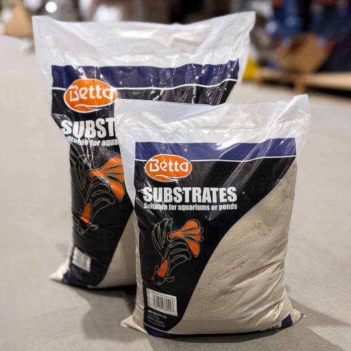 Betta Silver Sand Medium Aquarium Substrate 10kg