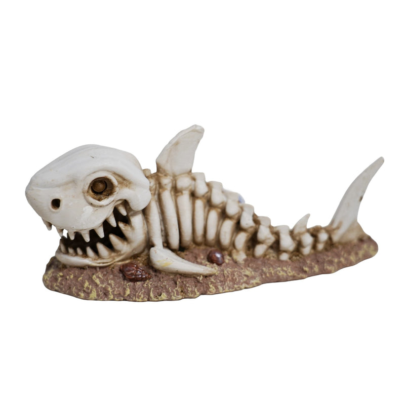 Betta Shark Skeleton Aquarium Ornament – 16.5 × 6.5 × 6.5cm