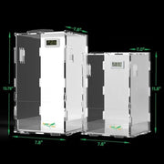 Hygger vertical acrylic enclosure range – detail view