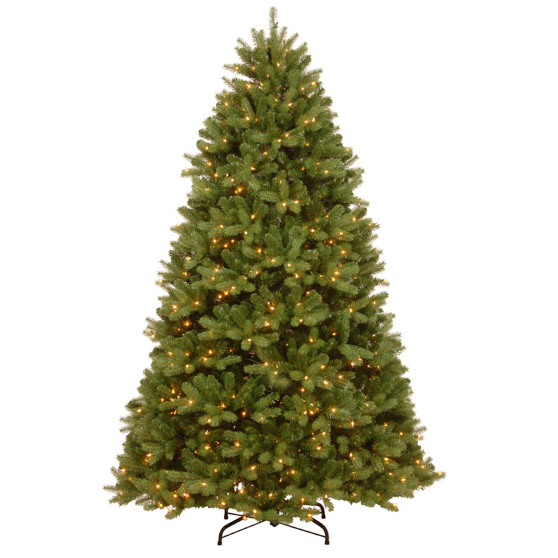 9 Foot Fairmont Cedar Pre-Lit Artificial Christmas Tree With 1200 Warm White Lights