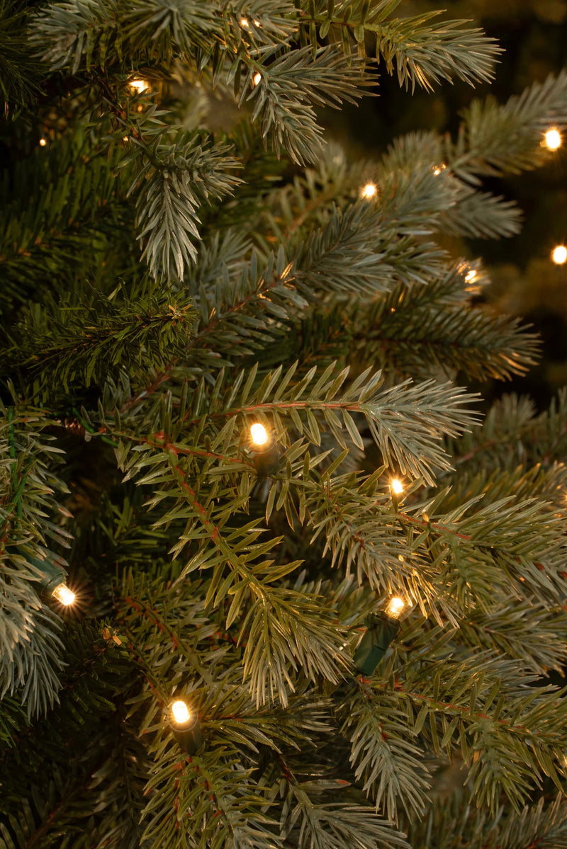 9 Foot Ardley Pre-Lit Artificial Christmas Tree with 900 Warm White Lights (Width 170cm)