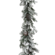 9 Foot Misty Mountain artificial Christmas garland