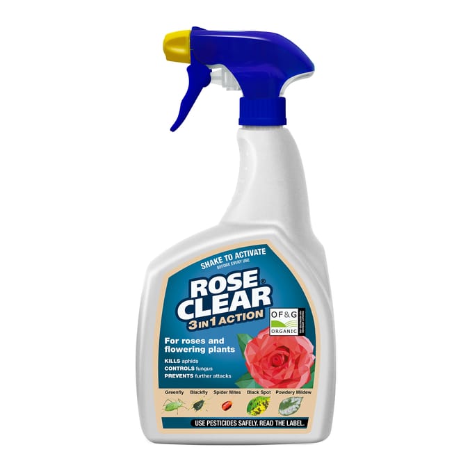 RoseClear Organic 3 In 1 (Ready To Use Spray) 800ml