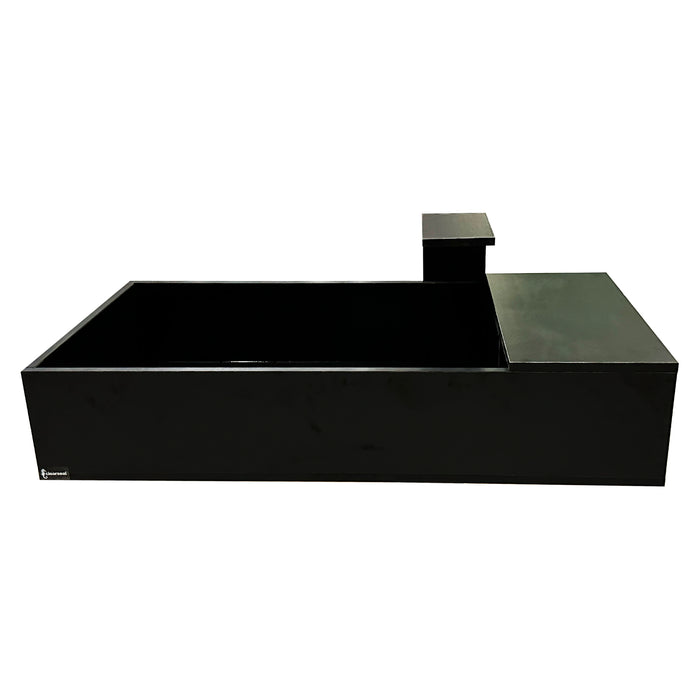Clearseal Tortoise Table | Black (72 inches)