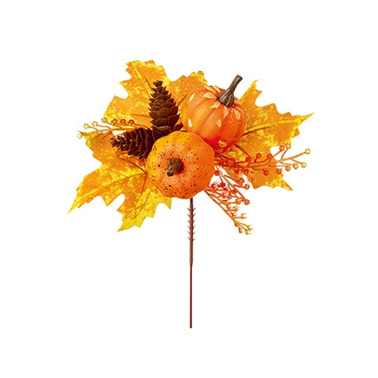 Autumn Pumpkin Pick – 19 cm