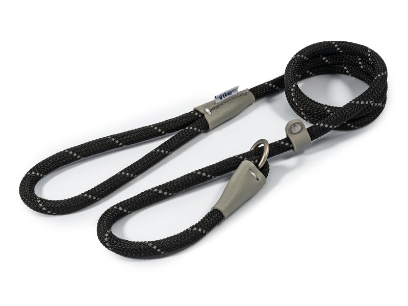 Viva Rope Slip Lead | Black (10mmx1.2mm)