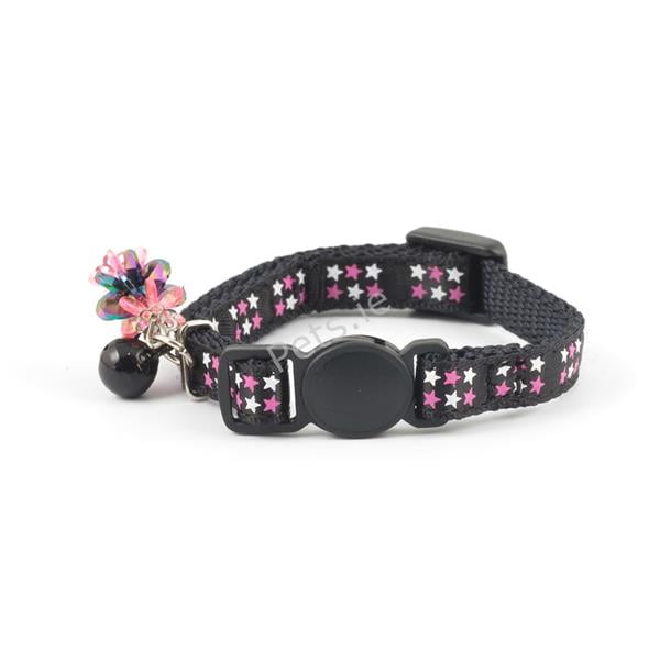 JEWEL LUX KITTEN COLLAR Bk