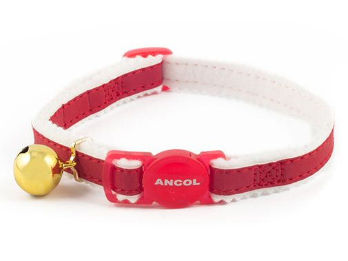 Ancol Safe Reflective Cat Collar Red