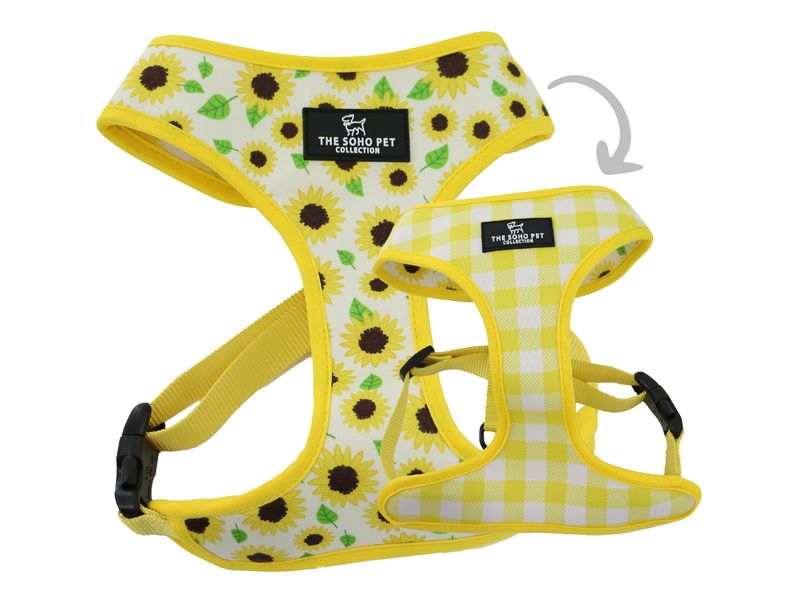Ancol Soho Reversible Harness Sunflower/Yellow Small
