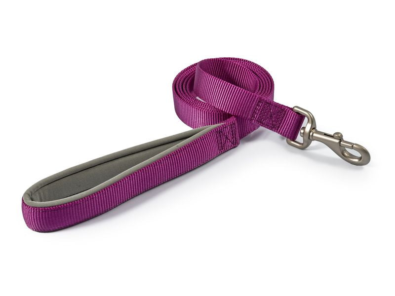 Ancol Viva AirCusion Nylon Lead Purple 25mm x 1m