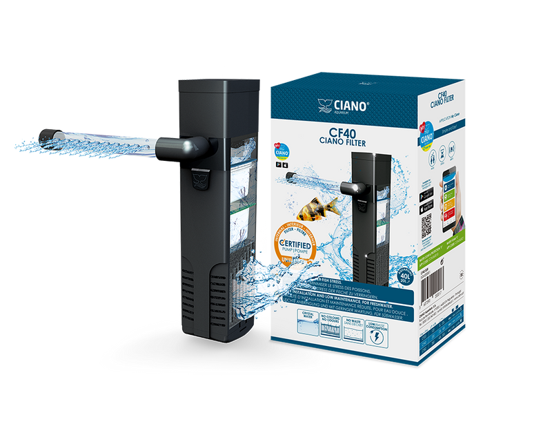 Ciano Aqua 20 Classic Black With Filter (17 Litre)