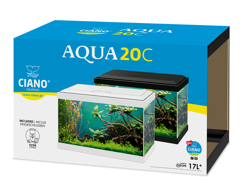 Ciano Aqua 20 Classic White With Filter 17 Litre