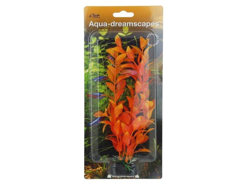 Artificial Aquatic Plant Orange Creeping Primrose Willow 20cm