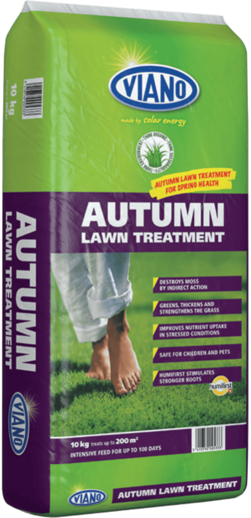 Viano Autumn Lawn Treatment 10kg – Covers 200m²