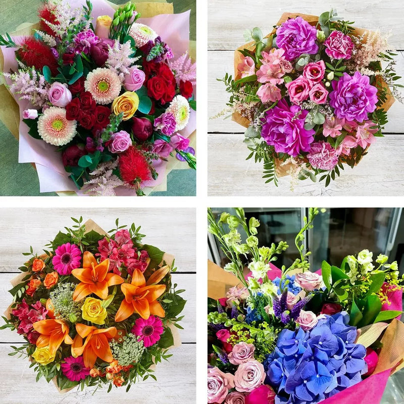 Handcrafted Birthday Bouquet with Chocolates & Card