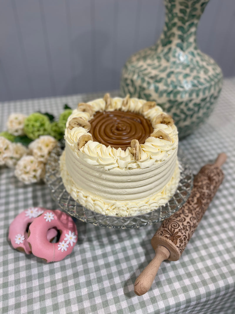 Banoffee Gateau 8 Inch Round