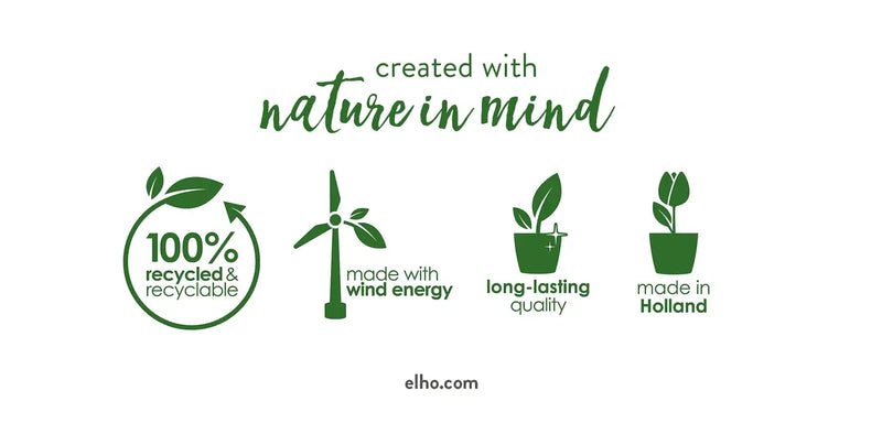 Elho Barcelona Trough 40cm Honey Yellow